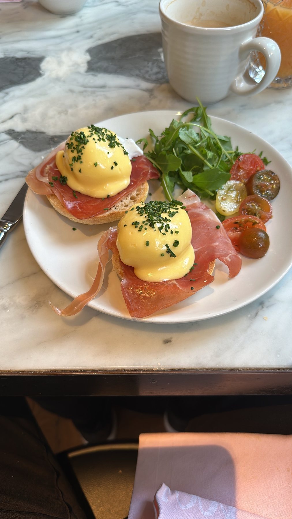 Eggs Benedict, Pulitzer Amsterdam