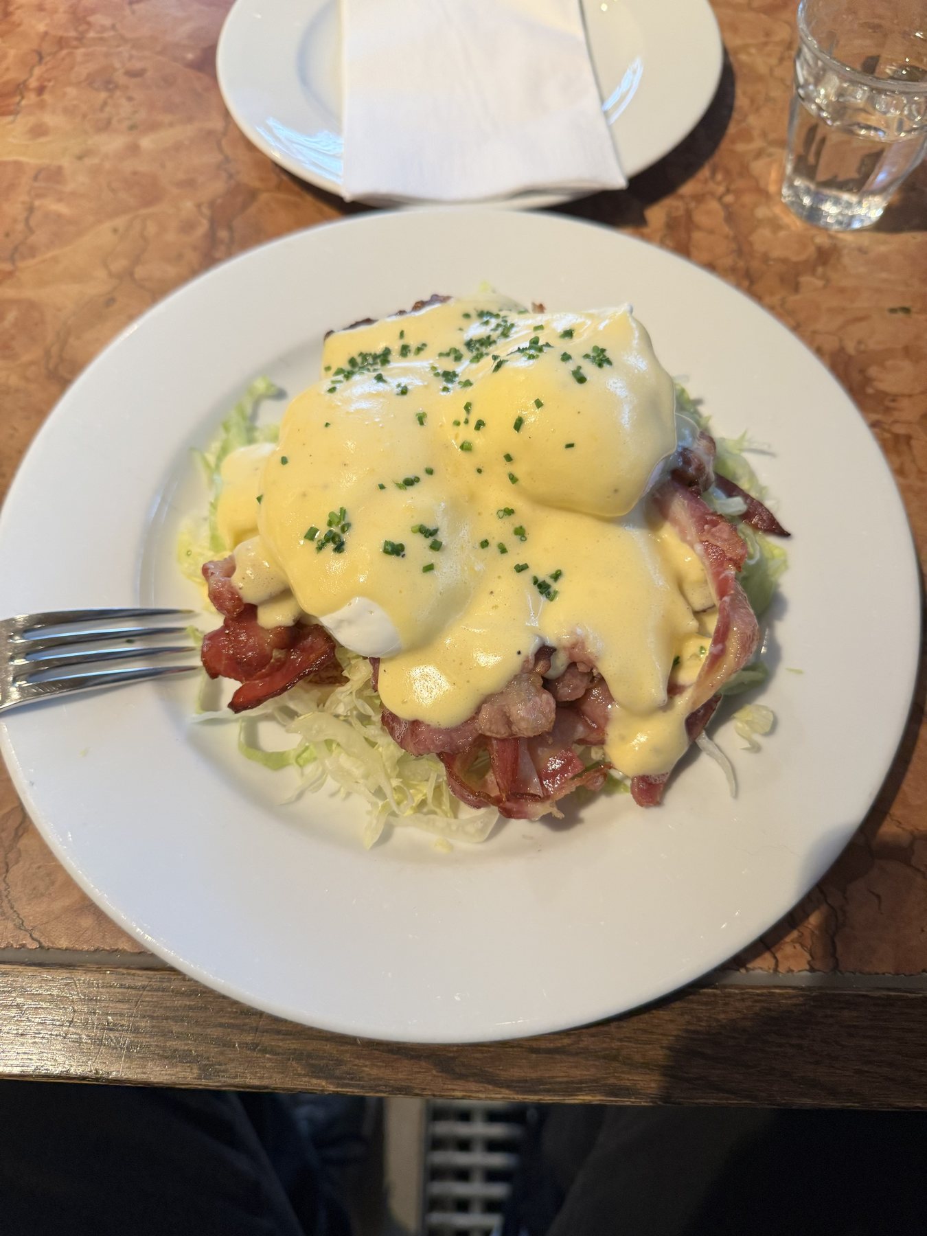 Eggs Benedict, Café Einstein Unter den Linden