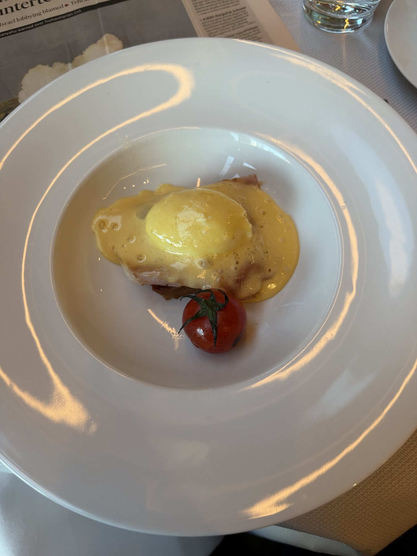 Eggs Benedict, Sofitel Frankfurt Opera