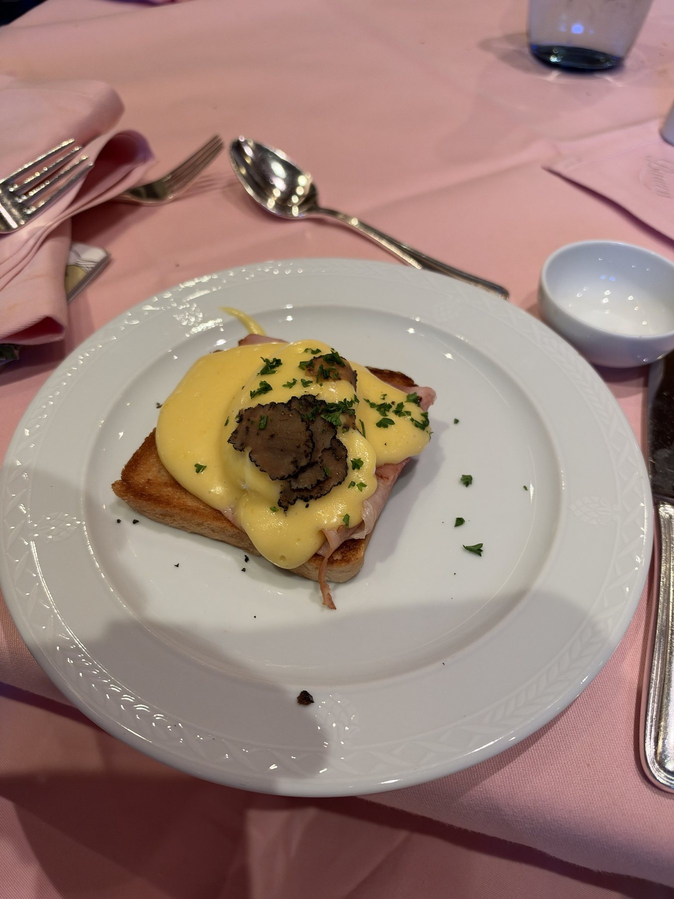 Eggs Benedict, Hotel Bareiss